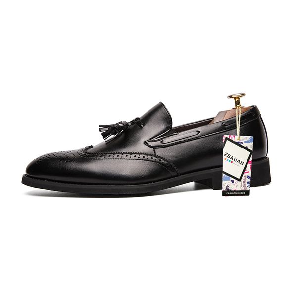 zsauan big size 38-48 brogue british oxford dress shoes male gentleman pu leather footwear flats tassel men loafers cx200731, Black
zsauan big size 38-48 brogue british oxford dress shoes male gentleman pu leather footwear flats tassel men loafers cx200731, Black