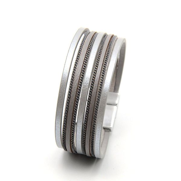 zg multiple layers leather bracelet for woman or men braided bead stone bracelets & bangles fashion jewelry gift, Golden;silver
zg multiple layers leather bracelet for woman or men braided bead stone bracelets & bangles fashion jewelry gift, Golden;silver
