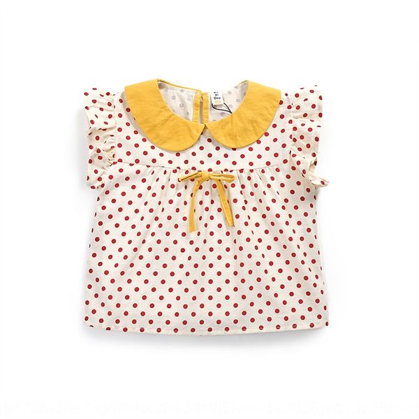size shirt 80-120 30406 new girls' all-match wooden ear polka dot sleeveless shirt cute, White;black
size shirt 80-120 30406 new girls' all-match wooden ear polka dot sleeveless shirt cute, White;black
