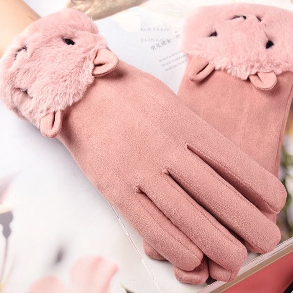 ec7gd skiing cute climbing touch screen outdoor cycling thickened velvet lining suede windproof women's warm gloves bicycle gloves autu
ec7gd skiing cute climbing touch screen outdoor cycling thickened velvet lining suede windproof women's warm gloves bicycle gloves autu