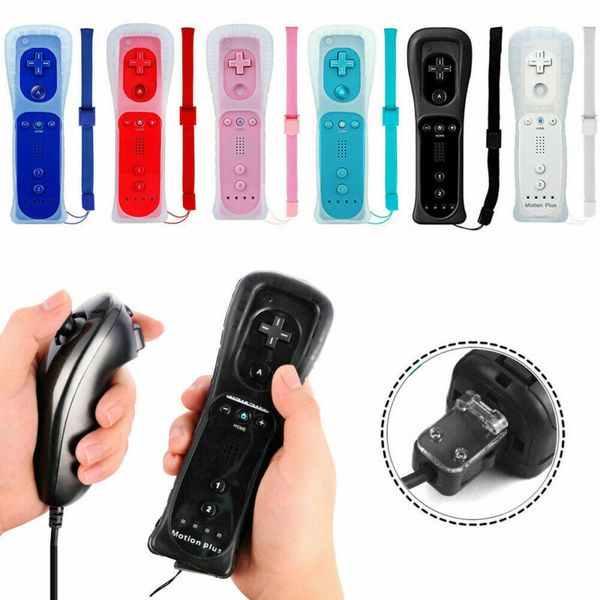 factory wholesale dhl ups built-in motion plus remote nunchaku controller + nintendo wii/wii u shell
factory wholesale dhl ups built-in motion plus remote nunchaku controller + nintendo wii/wii u shell