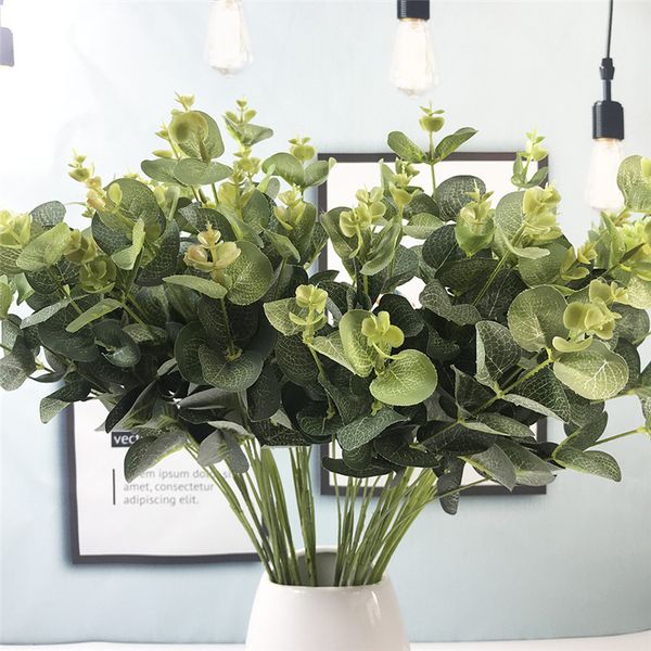decorative flowers & wreaths 1bundle eucalyptus simulation plant tree branches silk artificial leaves home wedding decoration flower arrangm
decorative flowers & wreaths 1bundle eucalyptus simulation plant tree branches silk artificial leaves home wedding decoration flower arrangm