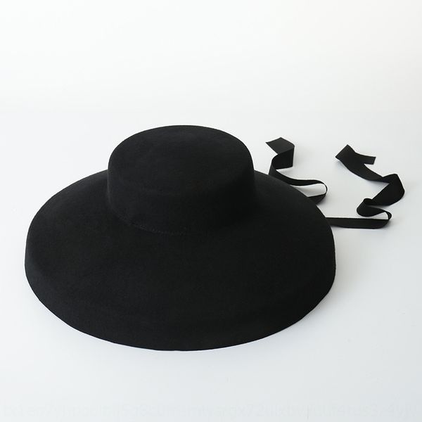 new style enlarged eaves light flat woolen cornice felt cap cornice cap wool hat stage shape british elegant felt large brim hat, Blue;gray
new style enlarged eaves light flat woolen cornice felt cap cornice cap wool hat stage shape british elegant felt large brim hat, Blue;gray