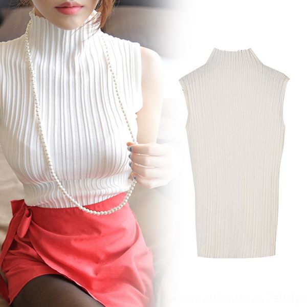 tuaps autumn and winter vest new elegant all-match half-turtleneck sleeveless knitted bottoming shirt vertical thread slimming slim vest, Camo
tuaps autumn and winter vest new elegant all-match half-turtleneck sleeveless knitted bottoming shirt vertical thread slimming slim vest, Camo
