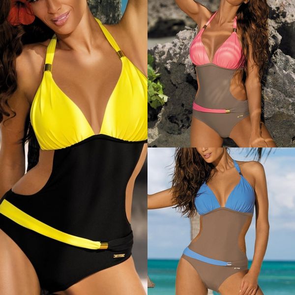 pengxiang new one-piece fashion color matching with gold ornament one-piece 7155 swimsuit accessory swimsuit, Black;red
pengxiang new one-piece fashion color matching with gold ornament one-piece 7155 swimsuit accessory swimsuit, Black;red