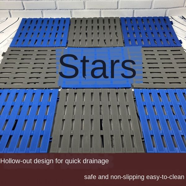 hard plastic pvc can be spliced hollow water-proof and anti-skid engineering floor kitchen bathroom waterproof mat floor mat
hard plastic pvc can be spliced hollow water-proof and anti-skid engineering floor kitchen bathroom waterproof mat floor mat