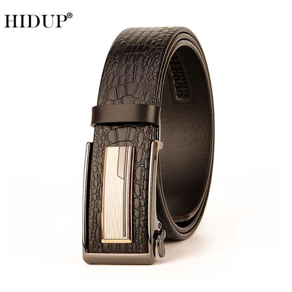 hidup crocodile line 100% pure solid cowhide leather ratchet belts 3.5cm width automatic belt for men jeans nwj879, Black;brown
hidup crocodile line 100% pure solid cowhide leather ratchet belts 3.5cm width automatic belt for men jeans nwj879, Black;brown
