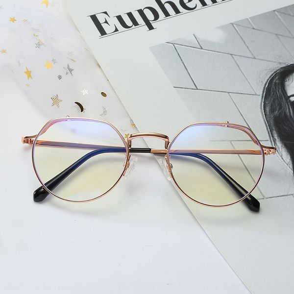 brehler 9174 personalized double-circle frame men's metal frame women's anti-blue glasses plain glasses, Silver
brehler 9174 personalized double-circle frame men's metal frame women's anti-blue glasses plain glasses, Silver