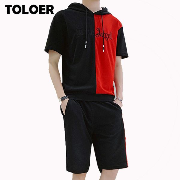 2020 summer set men hooded street fashion patchwork print t-shirt + shorts new casual harajuku 2 pcs set tracksuit student wear, Gray
2020 summer set men hooded street fashion patchwork print t-shirt + shorts new casual harajuku 2 pcs set tracksuit student wear, Gray