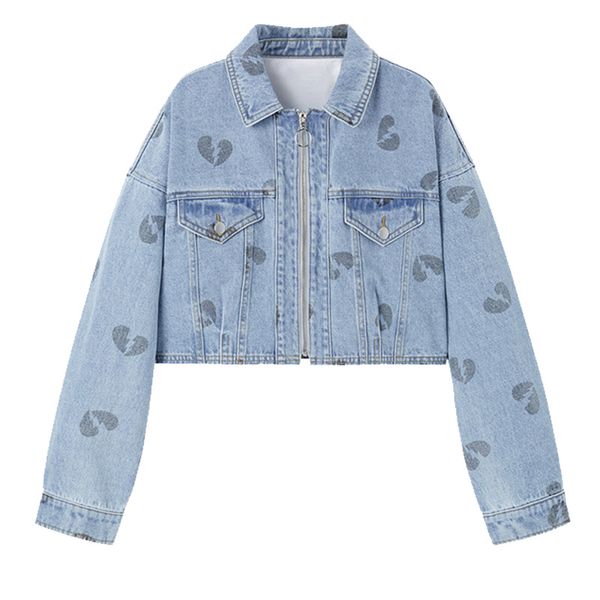 women's jackets women jacket 2021 fashion heart-shaped print turn-down collar pocket zipper casual long sleeve vintage denim coat, Black;brown
women's jackets women jacket 2021 fashion heart-shaped print turn-down collar pocket zipper casual long sleeve vintage denim coat, Black;brown