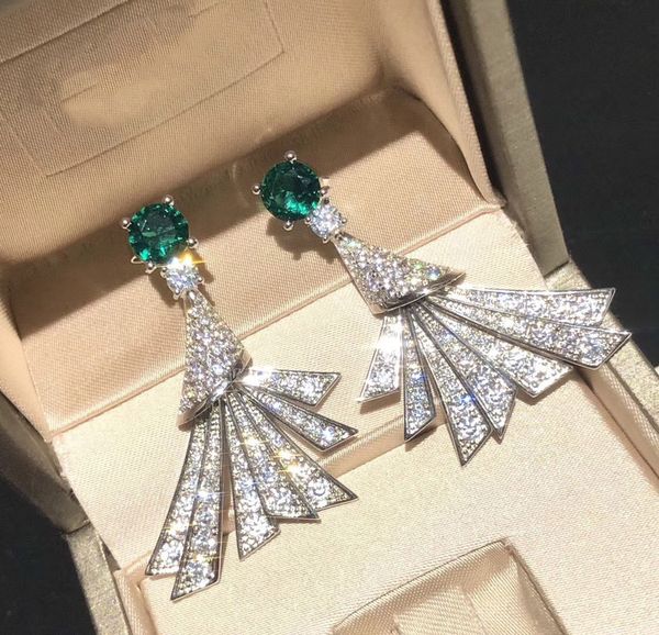 designer earrings 925 sterling silver emerald shape scalloped skirt earrings show women's unique charm exquisite gift for women
designer earrings 925 sterling silver emerald shape scalloped skirt earrings show women's unique charm exquisite gift for women