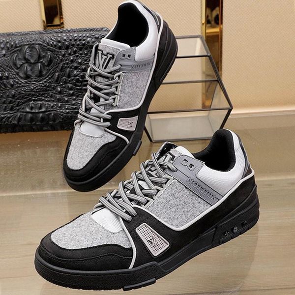 men shoes casual fashion sneakers breathable footwears chaussures pour hommes trainer sneaker casual mens shoes with box fast shipping, Black
men shoes casual fashion sneakers breathable footwears chaussures pour hommes trainer sneaker casual mens shoes with box fast shipping, Black