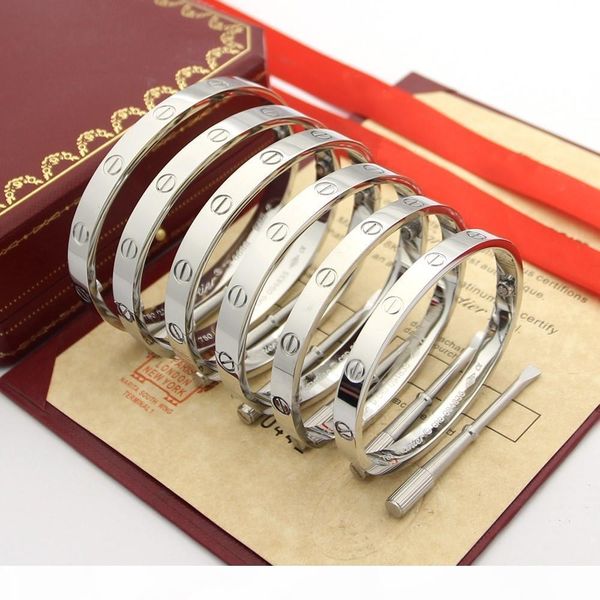 i classic flat screwdriver love bracelet luxury designer jewelry women bracelet, Black
i classic flat screwdriver love bracelet luxury designer jewelry women bracelet, Black