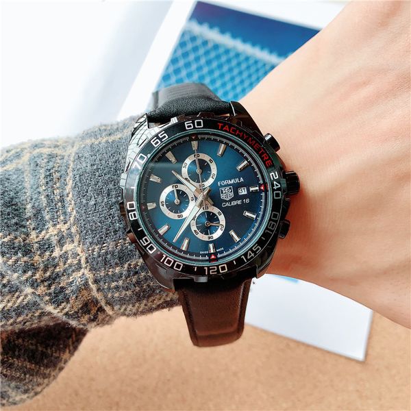 2020 fashion trend men's watch large dial quartz battery leather strap casual modern sports brand the same male watch, Slivery;brown
2020 fashion trend men's watch large dial quartz battery leather strap casual modern sports brand the same male watch, Slivery;brown