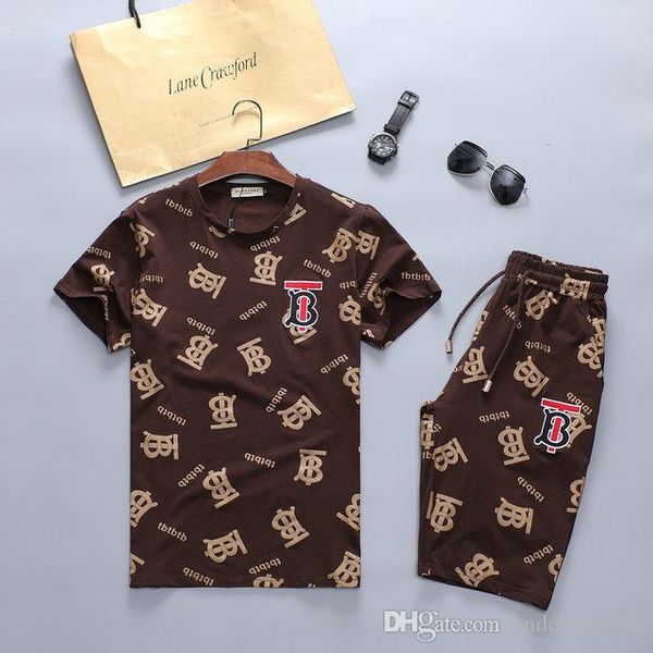 2020 man letter printing short sleeve short pants suit cotton black white time fashion pullover 2 piece flower summer short sport suit, Gray
2020 man letter printing short sleeve short pants suit cotton black white time fashion pullover 2 piece flower summer short sport suit, Gray