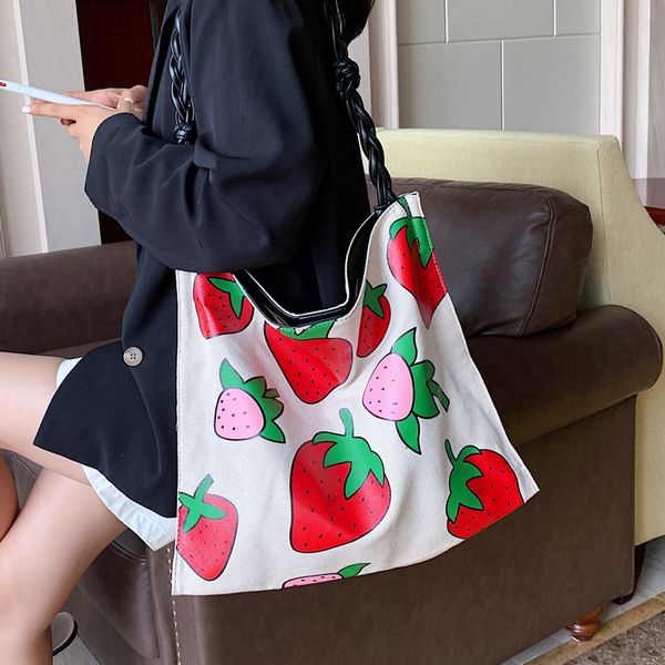 high-quality large-capacity large bag female 2020 new cartoon printing fashion canvas bag messenger summer foreign tote
high-quality large-capacity large bag female 2020 new cartoon printing fashion canvas bag messenger summer foreign tote