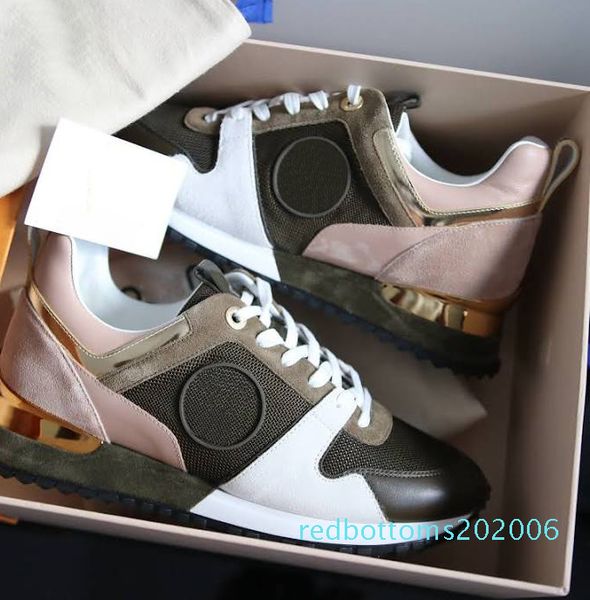 new designer sneakers brand womans man shoes leather mesh mixed color trainer runner shoes size us 4-11, Black
new designer sneakers brand womans man shoes leather mesh mixed color trainer runner shoes size us 4-11, Black