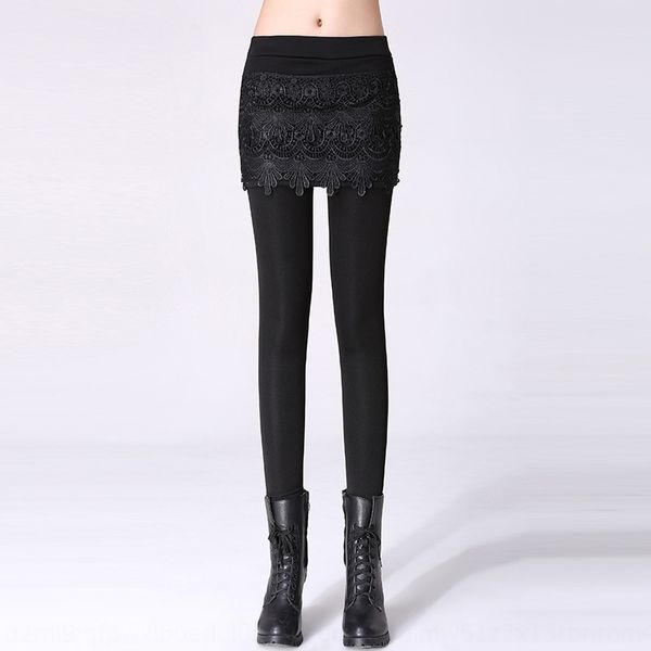 fat zhimei new korean style slim leggings tight pants tight pants lace tights lace stitching velvet thickened leggings 2880, Black;white
fat zhimei new korean style slim leggings tight pants tight pants lace tights lace stitching velvet thickened leggings 2880, Black;white