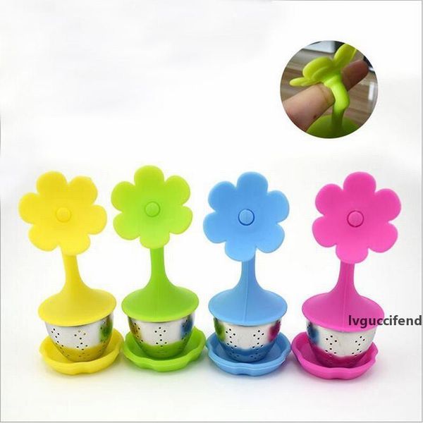 flower shape creative silicone tea infuser silicon teacup with food grade make tea bag filter stainless steel strainers tea gift
flower shape creative silicone tea infuser silicon teacup with food grade make tea bag filter stainless steel strainers tea gift