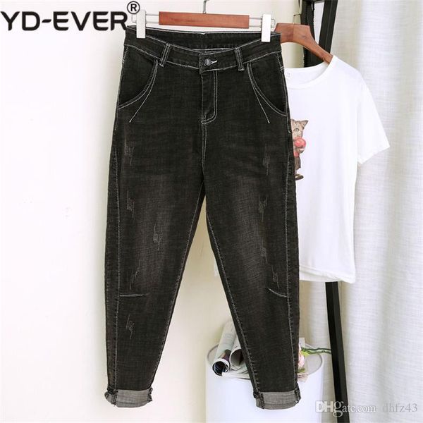 2020 5xl high waist jeans women plus size harem pants casual vintage boyfriend jeans for women loose streetwear mom mujer, Blue
2020 5xl high waist jeans women plus size harem pants casual vintage boyfriend jeans for women loose streetwear mom mujer, Blue