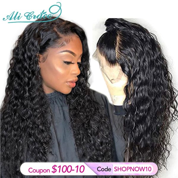 ali grace 13x4/13x6 lace front human hair wigs brazilian water wave wigs pre plucked natural hairline remy hair wigs for women, Black
ali grace 13x4/13x6 lace front human hair wigs brazilian water wave wigs pre plucked natural hairline remy hair wigs for women, Black