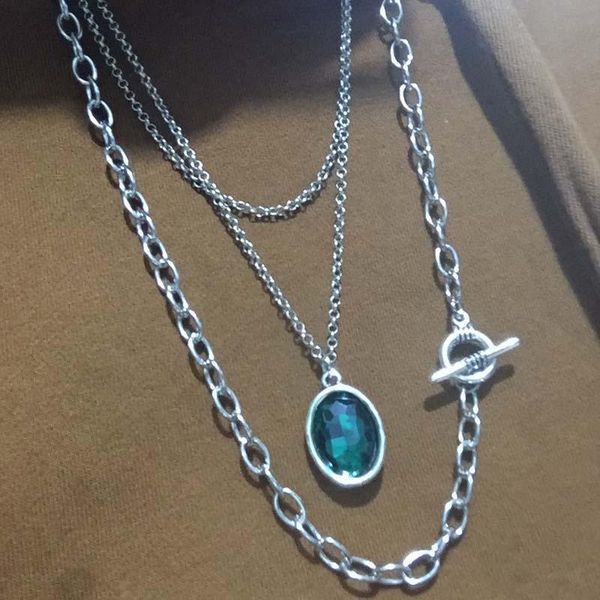 anslow 2020 design fashion jewelry romantic crystal pendant multilayer sweater chain necklace for women female gift low0092an, Silver
anslow 2020 design fashion jewelry romantic crystal pendant multilayer sweater chain necklace for women female gift low0092an, Silver