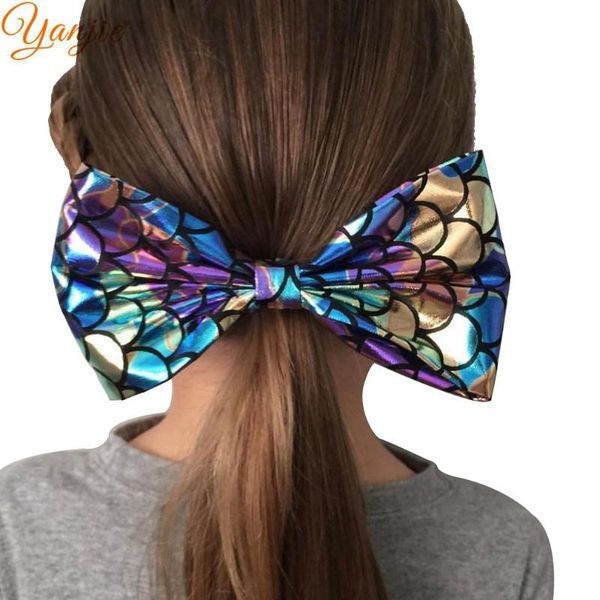 10pcs/lot 7'' big mermaid bow girls glitter metallic hair bows kids mermaid headband hair clips accessories women headwear, Slivery;white
10pcs/lot 7'' big mermaid bow girls glitter metallic hair bows kids mermaid headband hair clips accessories women headwear, Slivery;white