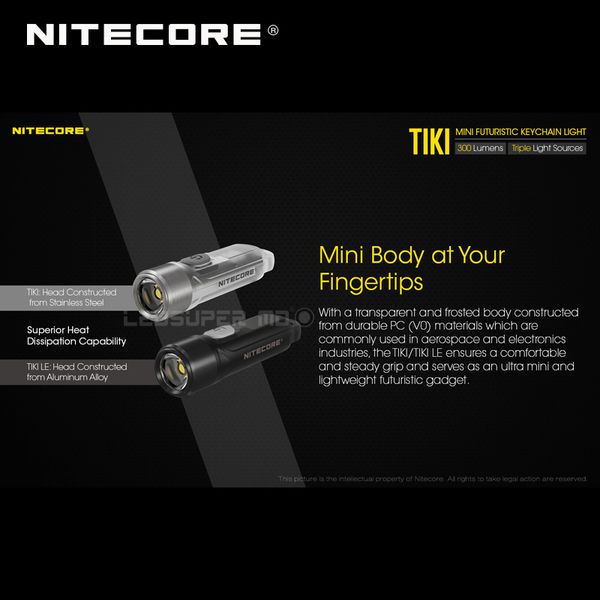 mini futuristic nitecore tiki/ tiki le usb rechargeable keychain light built-in li-ion battery
mini futuristic nitecore tiki/ tiki le usb rechargeable keychain light built-in li-ion battery
