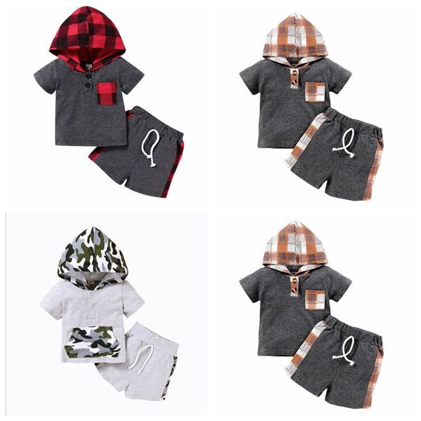 baby clothes set plaid printed toddler girl hooded shirts shorts 2pcs sets camouflage children boy tracksuit kids outfits bodysuits lsk467, White
baby clothes set plaid printed toddler girl hooded shirts shorts 2pcs sets camouflage children boy tracksuit kids outfits bodysuits lsk467, White