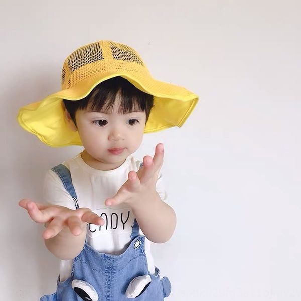 children's bucket bucket summer thin sunscreen sun large eaves sunshade fisherman hat solid color fresh male and female baby net hat, Blue;gray
children's bucket bucket summer thin sunscreen sun large eaves sunshade fisherman hat solid color fresh male and female baby net hat, Blue;gray