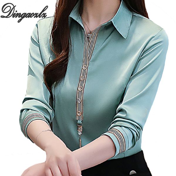 dingaozlz korean casual clothing chiffon blouse elegant female long sleeve stitching chiffon shirt elegant women plus size, White
dingaozlz korean casual clothing chiffon blouse elegant female long sleeve stitching chiffon shirt elegant women plus size, White