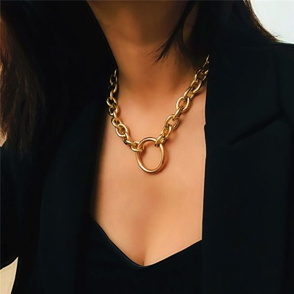 5set/lot punk style metal necklace bracelet sets circle thick cross chain women female fashion hand jewelry sets chokers accessories, Silver
5set/lot punk style metal necklace bracelet sets circle thick cross chain women female fashion hand jewelry sets chokers accessories, Silver