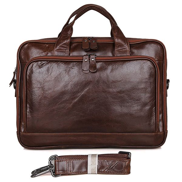 men's briefcases genuine leather 15.6" lapbag large capacity business messenger bags office male tote travel handbag
men's briefcases genuine leather 15.6" lapbag large capacity business messenger bags office male tote travel handbag