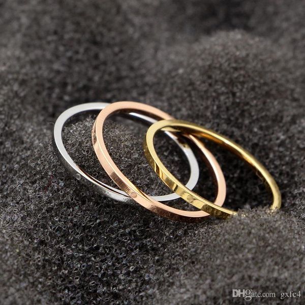 three colour sell korean version of the two simple fine smooth screw printed ring finger ring female jewelry, Golden;silver
three colour sell korean version of the two simple fine smooth screw printed ring finger ring female jewelry, Golden;silver