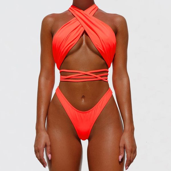 cross high leg bikini 2020 swimsuit women`s bikinis thong bikinis set micro bandage swimwear women biquini beachwear bathing suit, White;black
cross high leg bikini 2020 swimsuit women`s bikinis thong bikinis set micro bandage swimwear women biquini beachwear bathing suit, White;black