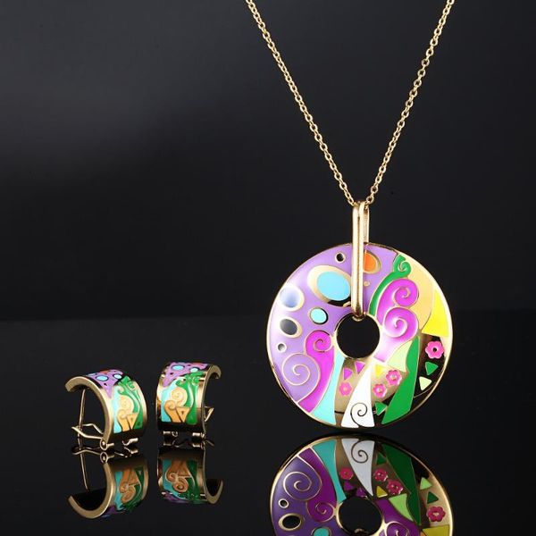 rainso enamel necklace christmas gifts for women vintage elegant colorful flower gold color enamel jewellery necklace, Silver
rainso enamel necklace christmas gifts for women vintage elegant colorful flower gold color enamel jewellery necklace, Silver