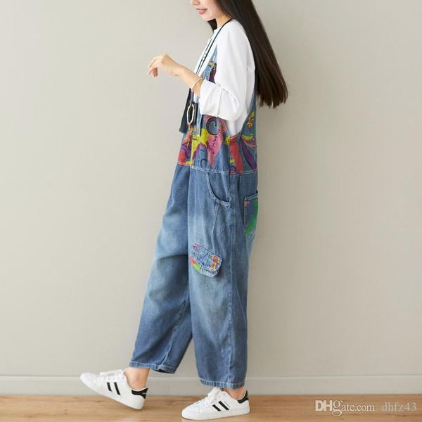 boyfriend jeans for women denim overalls elegant jumpsuit cotton rompers vintage 2019 autumn winter trousers print wide leg new, Blue
boyfriend jeans for women denim overalls elegant jumpsuit cotton rompers vintage 2019 autumn winter trousers print wide leg new, Blue
