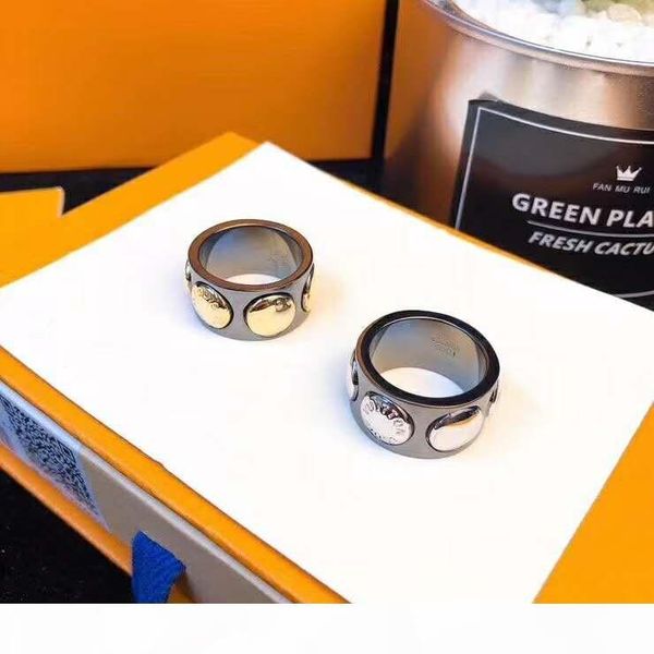 y new titanium steel material two -color optional designer ring luxury designer jewelry women rings, Silver
y new titanium steel material two -color optional designer ring luxury designer jewelry women rings, Silver