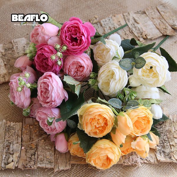 1 bouquet artificial flowers peony bud flower rose camellia silk fake flower flores for diy home garden wedding decoration
1 bouquet artificial flowers peony bud flower rose camellia silk fake flower flores for diy home garden wedding decoration