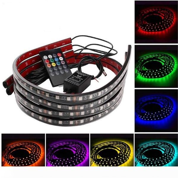 4 in 1 12v multi color music control rgb led strip light car truck underbody neon chassis light kit with 20 keys remote controller
4 in 1 12v multi color music control rgb led strip light car truck underbody neon chassis light kit with 20 keys remote controller