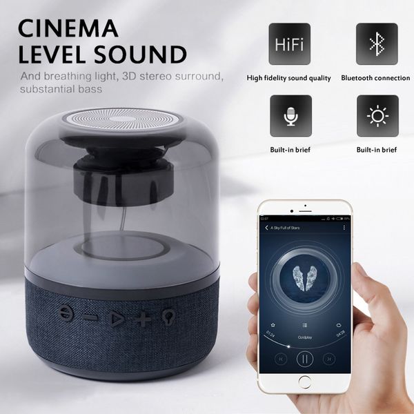 tws series speaker wireless bluetooth bass new creative four-color lamp stereo speakers with mircophone soundbar tron smart 
tws series speaker wireless bluetooth bass new creative four-color lamp stereo speakers with mircophone soundbar tron smart