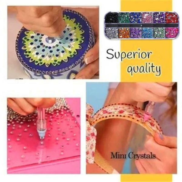 1500 / 2000pcs rhinestone 5d алмазный малярный кристаллы набор инструментов для вышивания аксессуары diy для алмазные живописи, Black
1500 / 2000pcs rhinestone 5d алмазный малярный кристаллы набор инструментов для вышивания аксессуары diy для алмазные живописи, Black