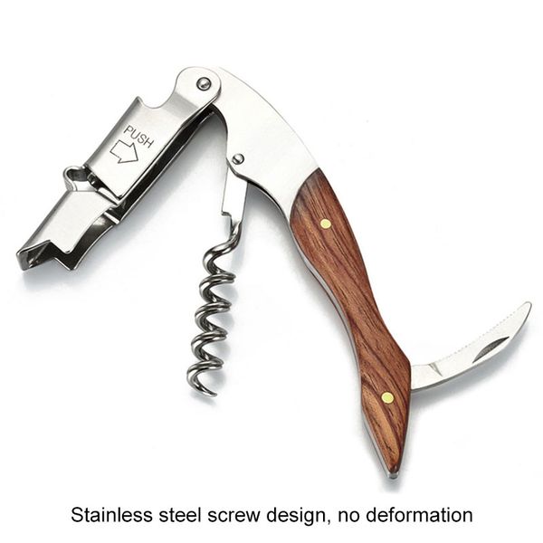 dhl multifunctional wine bottle opener stainless steel wine bottle opener solid wood rotary knife wine knife t6203
dhl multifunctional wine bottle opener stainless steel wine bottle opener solid wood rotary knife wine knife t6203