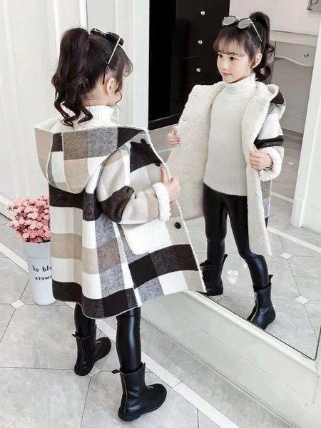 girlswoolen 2019 new coat woolchildren's wool style long large children's clothing girlsthickened woolen coat winter clothing, Blue;gray
girlswoolen 2019 new coat woolchildren's wool style long large children's clothing girlsthickened woolen coat winter clothing, Blue;gray