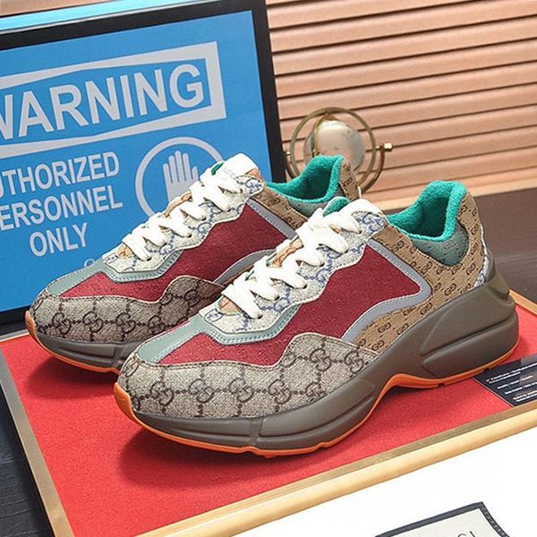 mens rhyton sneaker fashion luxury trendy platform walking trainers athletic lace up drop ship mens shoes zapatos de hombre hot, Black
mens rhyton sneaker fashion luxury trendy platform walking trainers athletic lace up drop ship mens shoes zapatos de hombre hot, Black