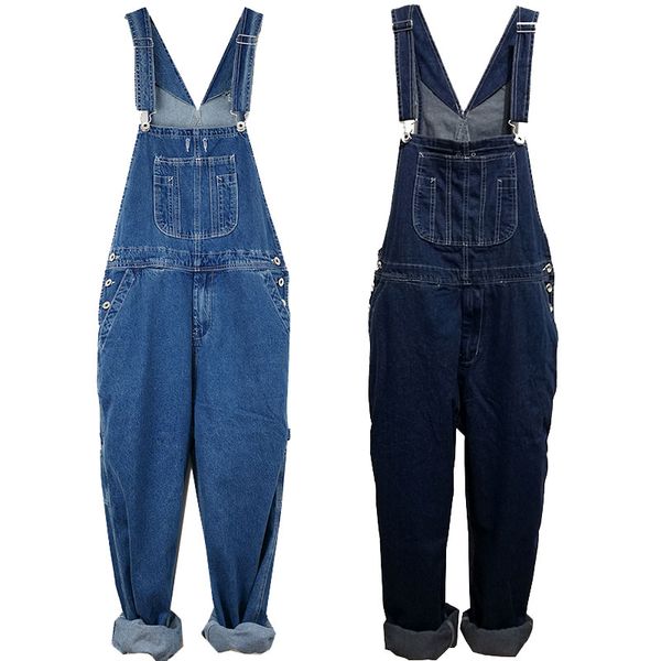 men's jeans 2021 plus size overalls large huge denim bib pants fashion pocket jumpsuits male brand 48 50, Blue
men's jeans 2021 plus size overalls large huge denim bib pants fashion pocket jumpsuits male brand 48 50, Blue