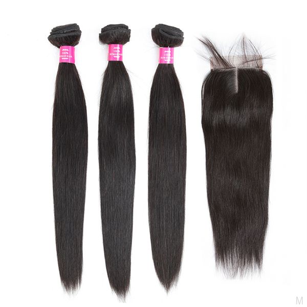 brazilian hair weave bundles remy human hair extension natural color can buy 3/4 bundles, Black
brazilian hair weave bundles remy human hair extension natural color can buy 3/4 bundles, Black