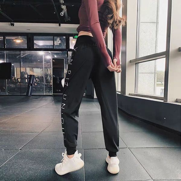 women's yoga sports sports loose slimming ankle-tied harem running fitness pants thin quick-drying high waist yoga pants, Black
women's yoga sports sports loose slimming ankle-tied harem running fitness pants thin quick-drying high waist yoga pants, Black