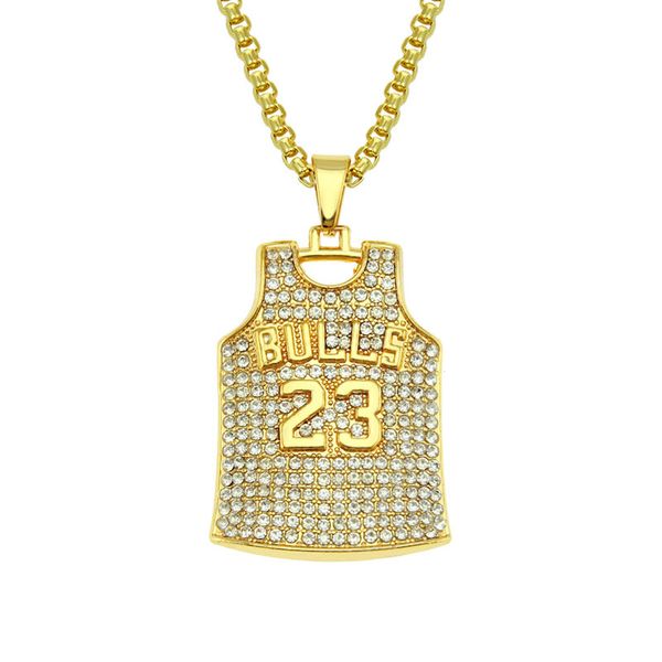 fashion men's hip hop jewelry gift no.23 ball shirts basketball fans bling bling iced out crystal hiphop pendant necklaces, Silver
fashion men's hip hop jewelry gift no.23 ball shirts basketball fans bling bling iced out crystal hiphop pendant necklaces, Silver