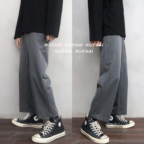 men's suits & blazers trousers 2021 autumn slim solid color stereo clipping relaxed leisure personality youth wear, White;black
men's suits & blazers trousers 2021 autumn slim solid color stereo clipping relaxed leisure personality youth wear, White;black